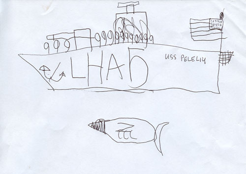 Click For A Spectacularly Larger Image. Opens In A New Page/Tab A Drawing Of Uncle Tims Vessel By Cale